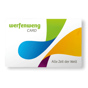 Die neue Werfenweng Card - Eine Karte, viele bunte Vorteile.